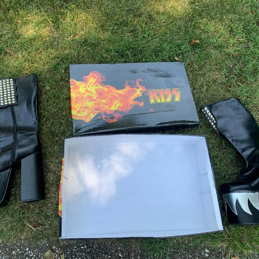 KISS boots "Destroyer" size 11 black